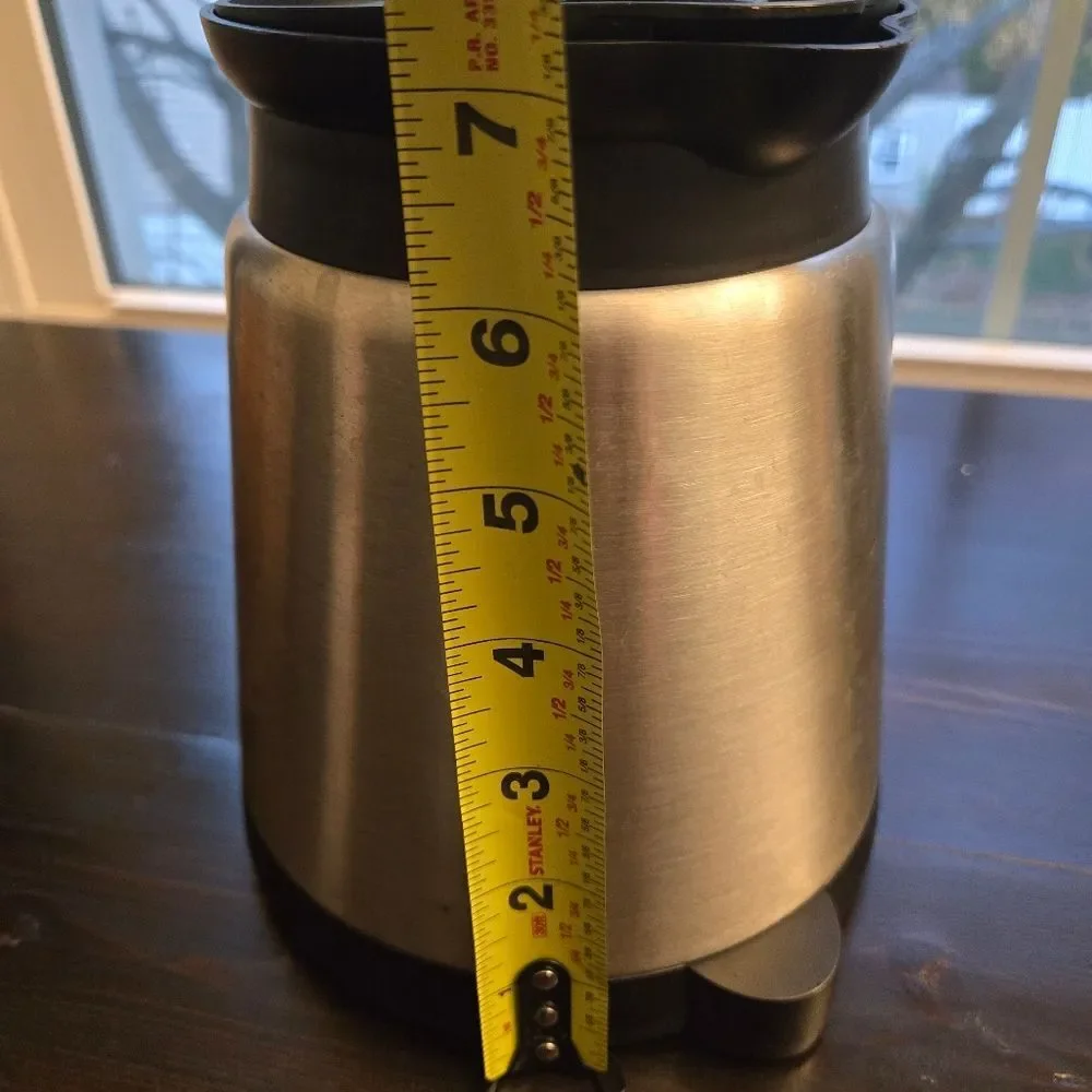 Keurig Coffee Pot 2.0 Brushed Stainless Steel 32 Oz Thermal Carafe & Lid